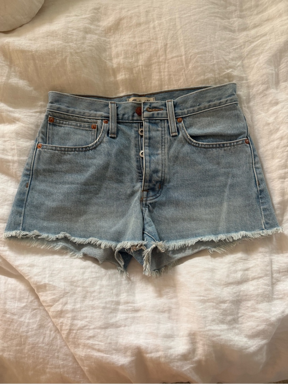 Madewell denim shorts size 24